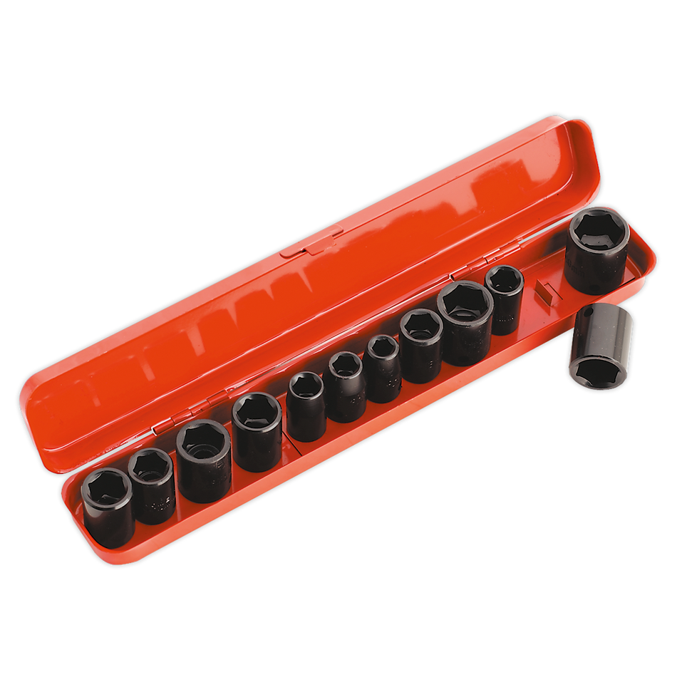 AK682 Premier Metric/Imperial Impact Socket Set 3/8"Sq Drive 12pc