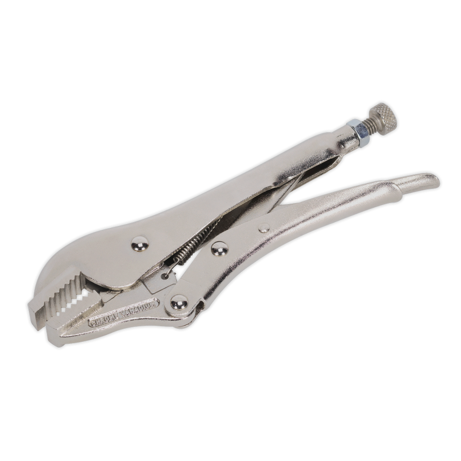 AK6822 Premier Locking Pliers Straight Jaws 185mm 0-30mm Capacity