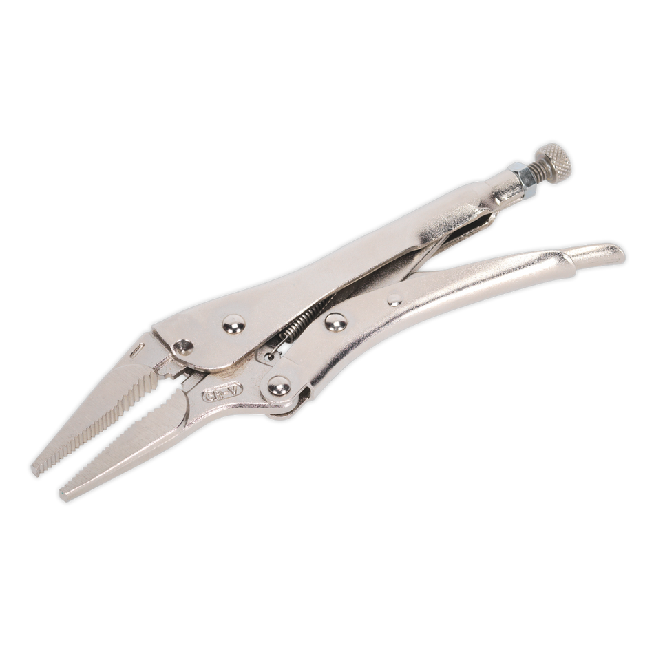 AK6825 Premier Long Nose Locking Pliers 210mm 0-60mm Capacity