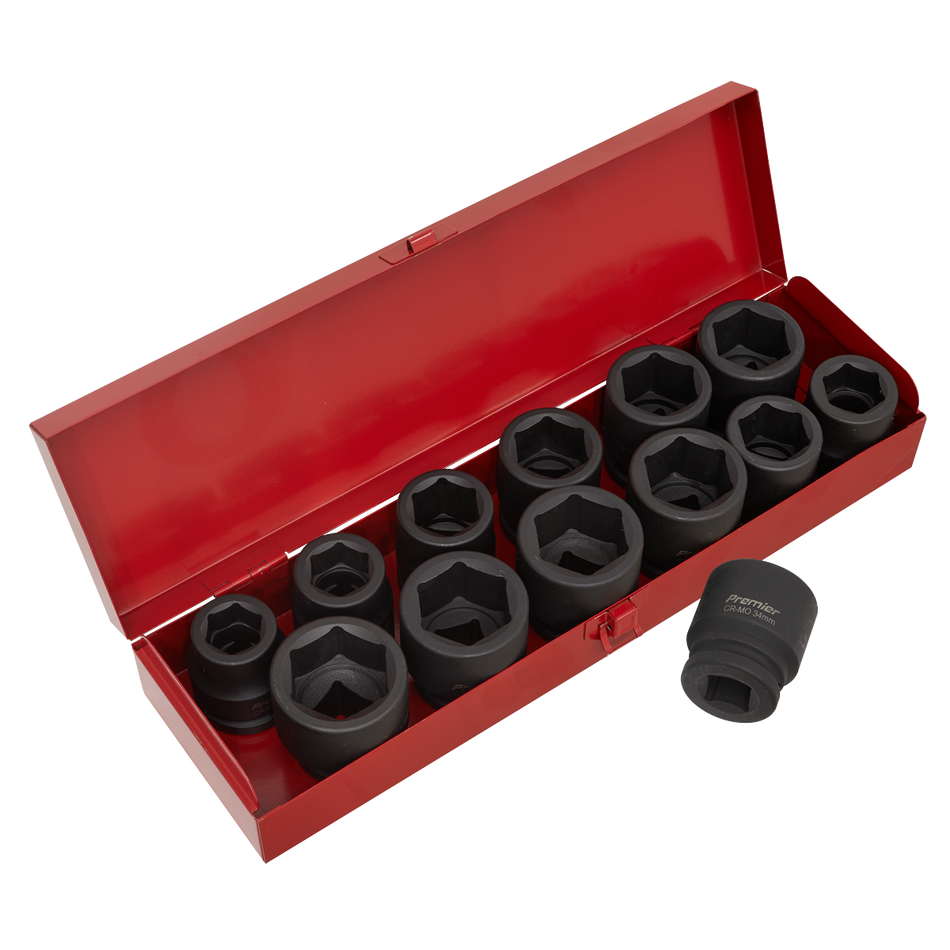 AK686 Premier Metric/Imperial Impact Socket Set 3/4"Sq Drive 13pc
