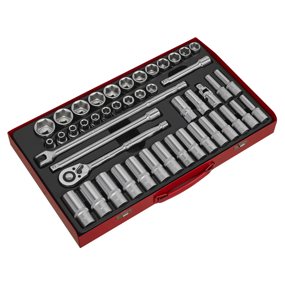 AK6941 Premier Socket Set 1/2"Sq Drive 46pc