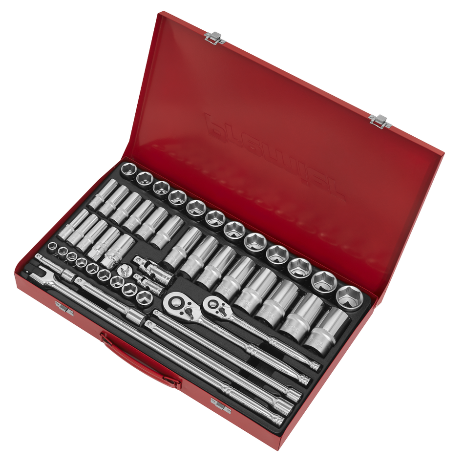 AK6942 Premier Socket Set 3/8" & 1/2"Sq Drive 50pc