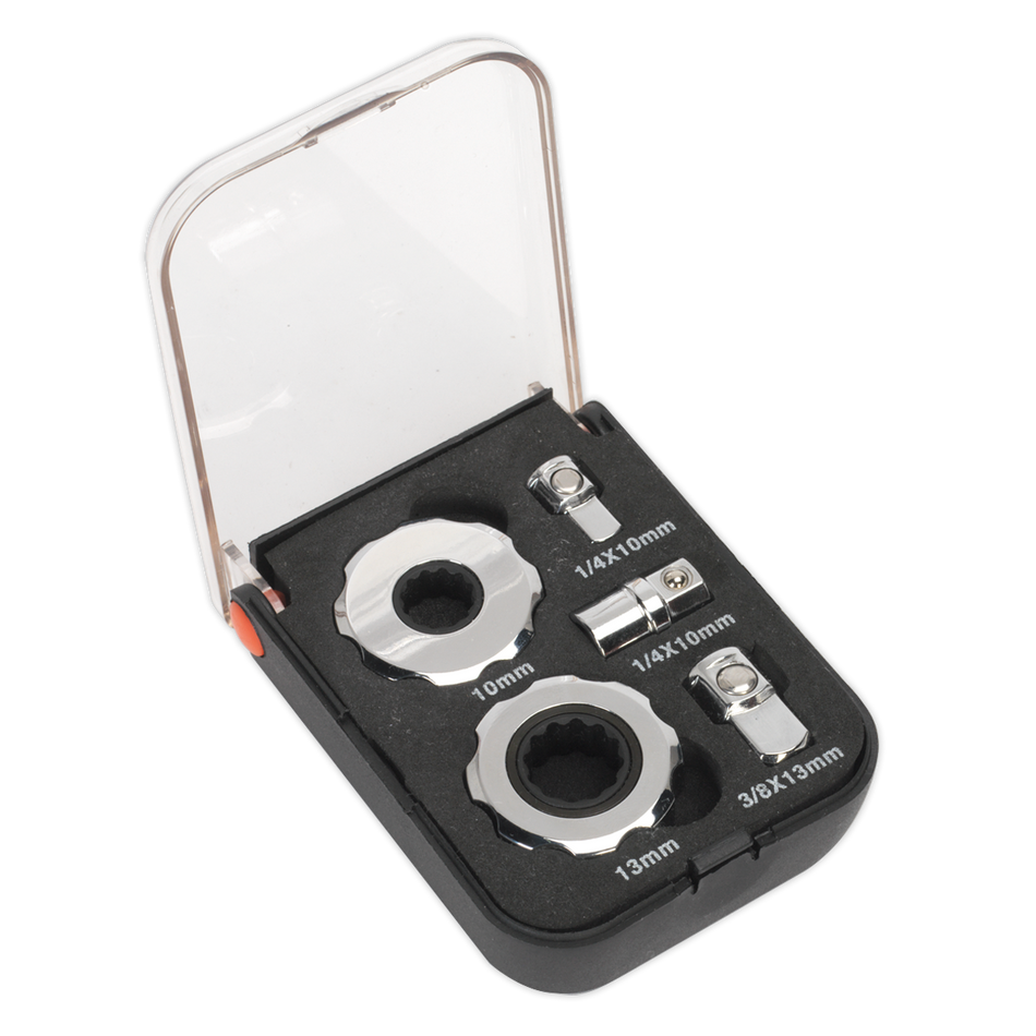 AK6959 Premier Palm Ratchet Set 1/4" & 3/8"Sq Drive 5pc