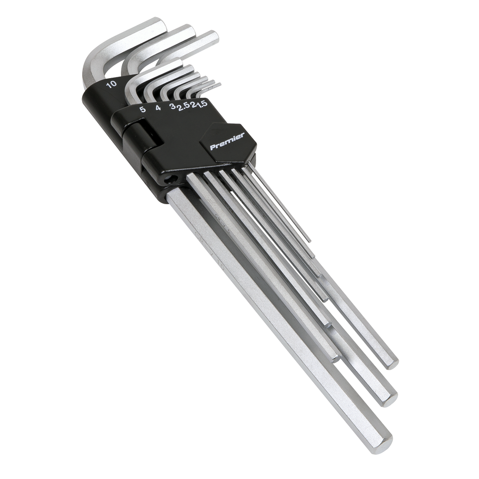 AK7137 Premier Extra-Long Hex Key Set 9pc