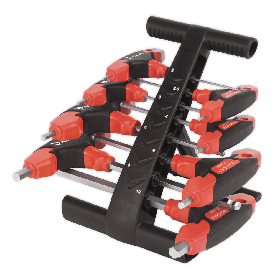 AK7144 Premier T-Handle Ball-End Hex Key Set 8pc
