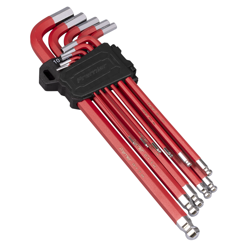 AK7164 Premier Extra-Long Ball-End Hex Key Set 11pc