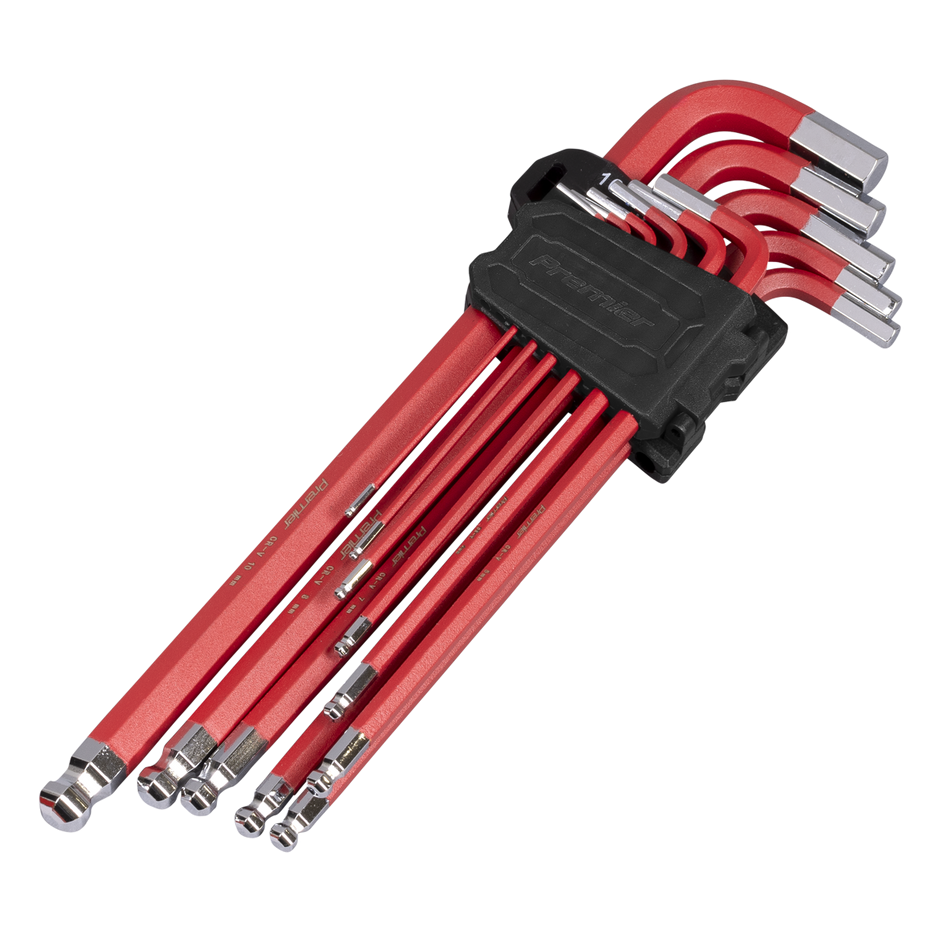 AK7164 Premier Extra-Long Ball-End Hex Key Set 11pc