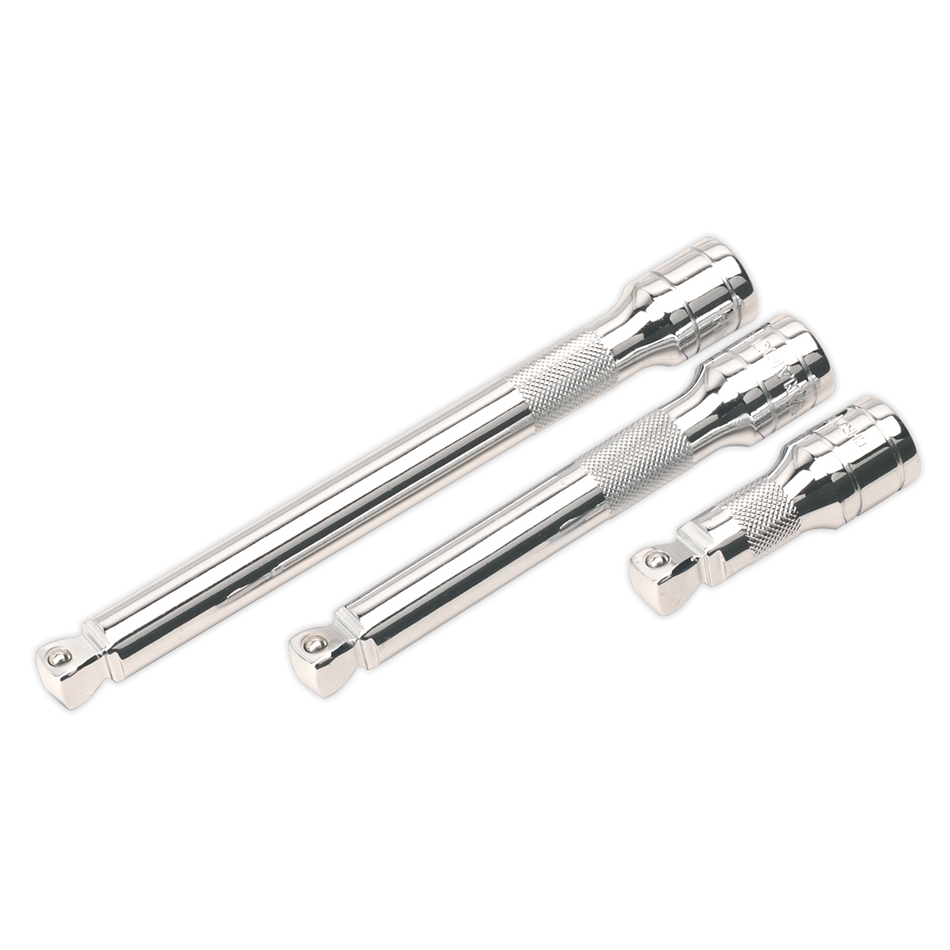 AK764 Premier Wobble/Rigid Extension Bar Set 1/2"Sq Drive 3pc