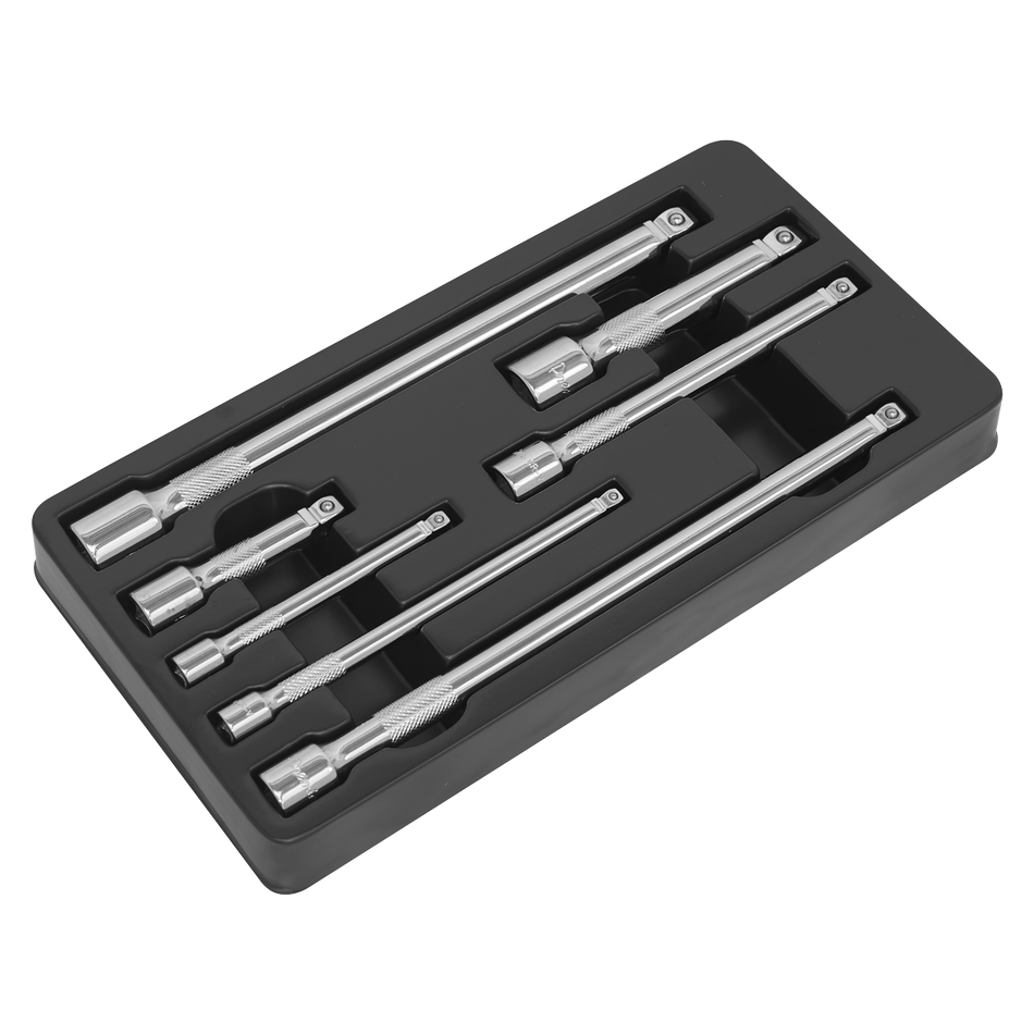 AK770 Premier Wobble/Rigid Extension Bar Set 1/4" 3/8" & 1/2"Sq Drive 7pc