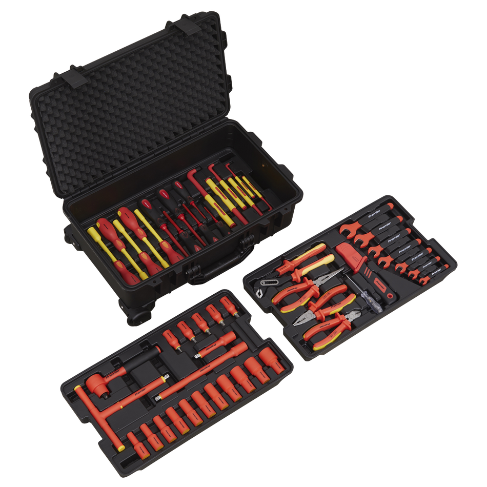 AK7938 Premier Insulated Tool Kit 3/8"Sq Drive 1000V 50pc - VDE Approved