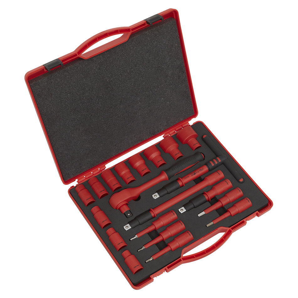 AK7941 Premier Insulated Socket Set 1/2"Sq Drive 20pc - VDE Approved