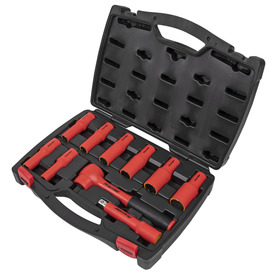 AK7943 Premier Insulated Socket Set 1/2"Sq Drive 10pc - VDE Approved