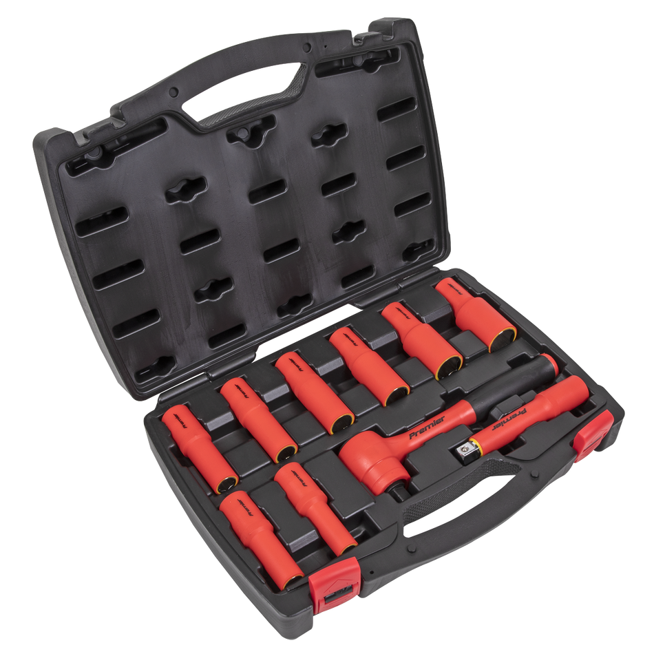 AK7943 Premier Insulated Socket Set 1/2"Sq Drive 10pc - VDE Approved