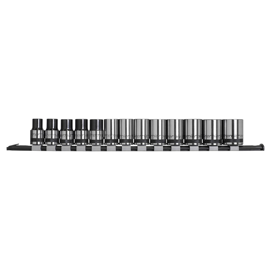 AK7994 Premier Black Socket Set 1/2"Sq Drive 13pc