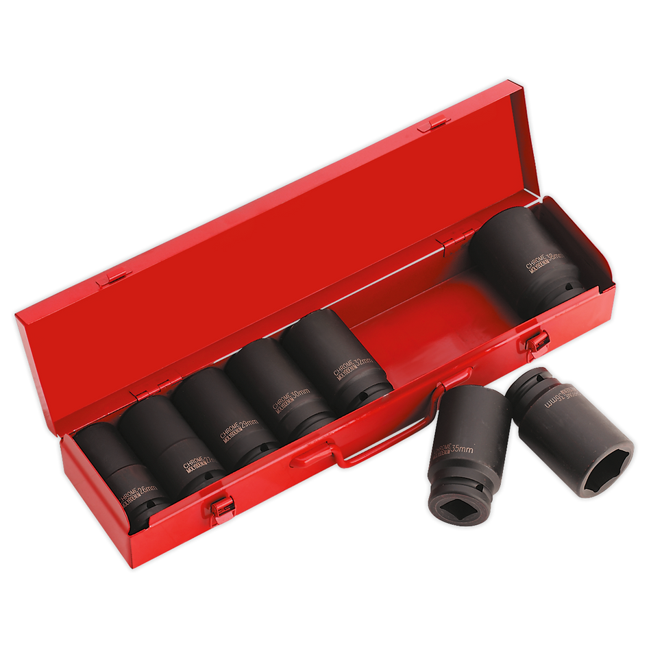 AK80/9M Premier Deep Impact Socket Set 3/4"Sq Drive 8pc