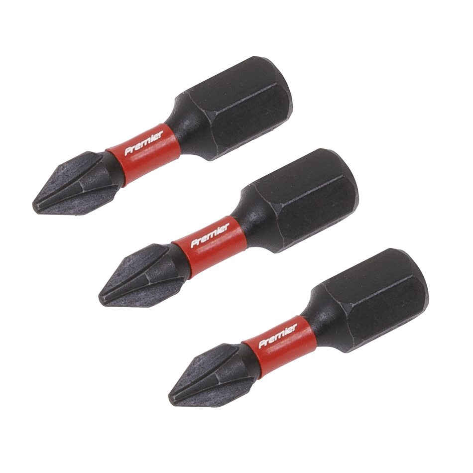 AK8204 Premier Phillips Impact Power Tool Bits #1 x 25mm 3pc