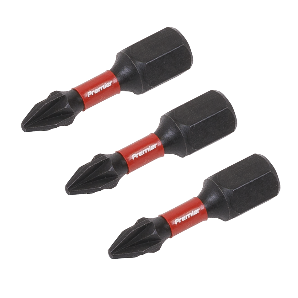AK8207 Premier Pozi Impact Power Tool Bits #1 x 25mm 3pc