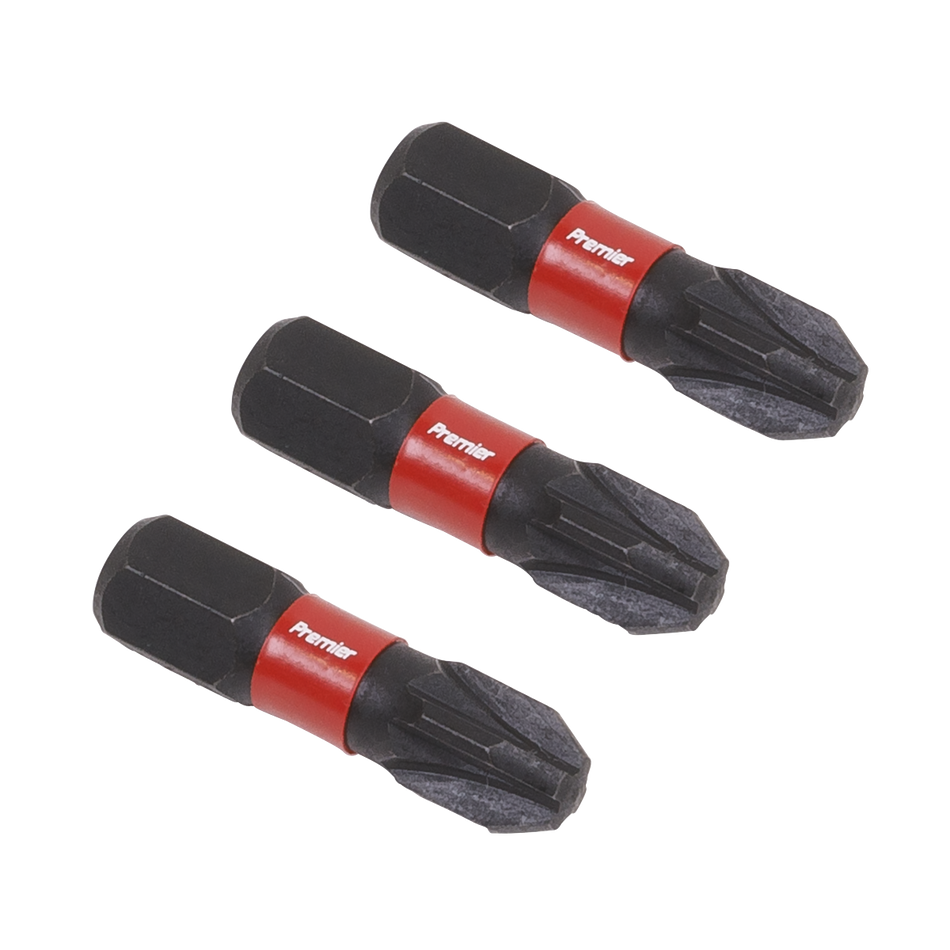 AK8209 Premier Pozi Impact Power Tool Bits #3 x 25mm 3pc