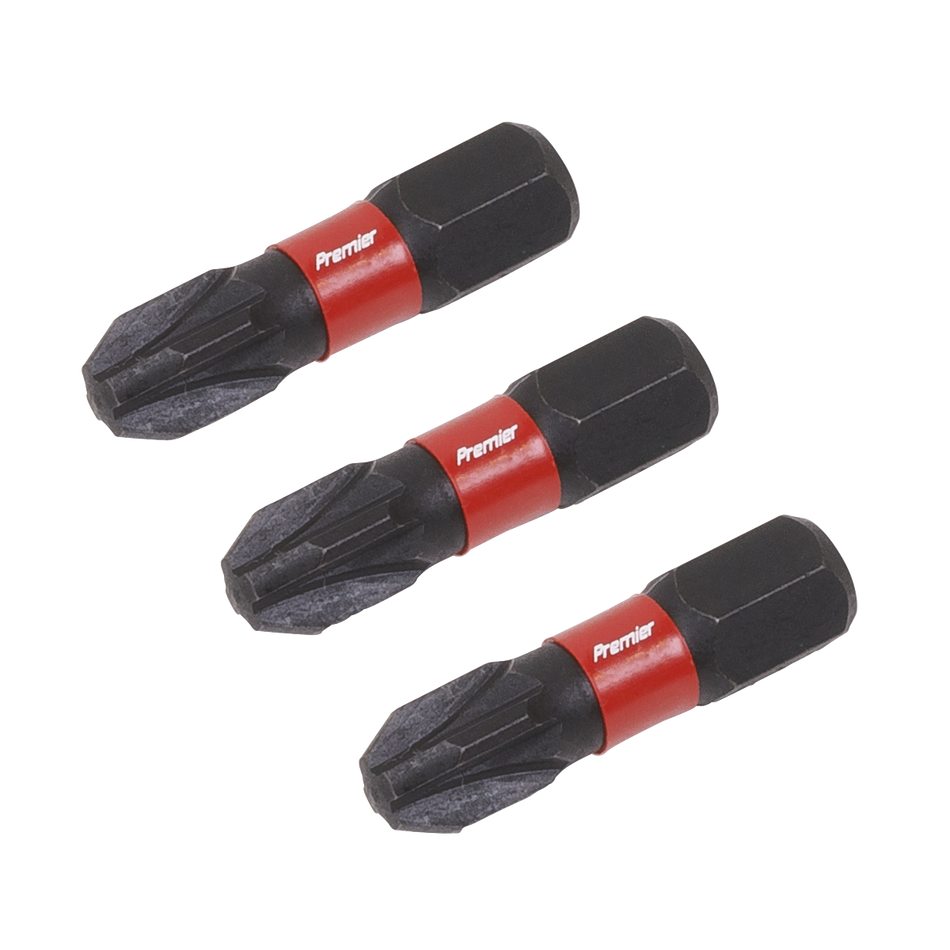 AK8209 Premier Pozi Impact Power Tool Bits #3 x 25mm 3pc
