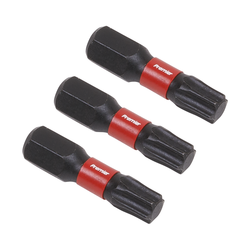 AK8220 Premier TRX-Star* Impact Power Tool Bits T30 x 25mm 3pc