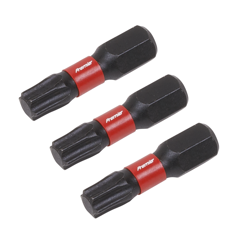 AK8220 Premier TRX-Star* Impact Power Tool Bits T30 x 25mm 3pc