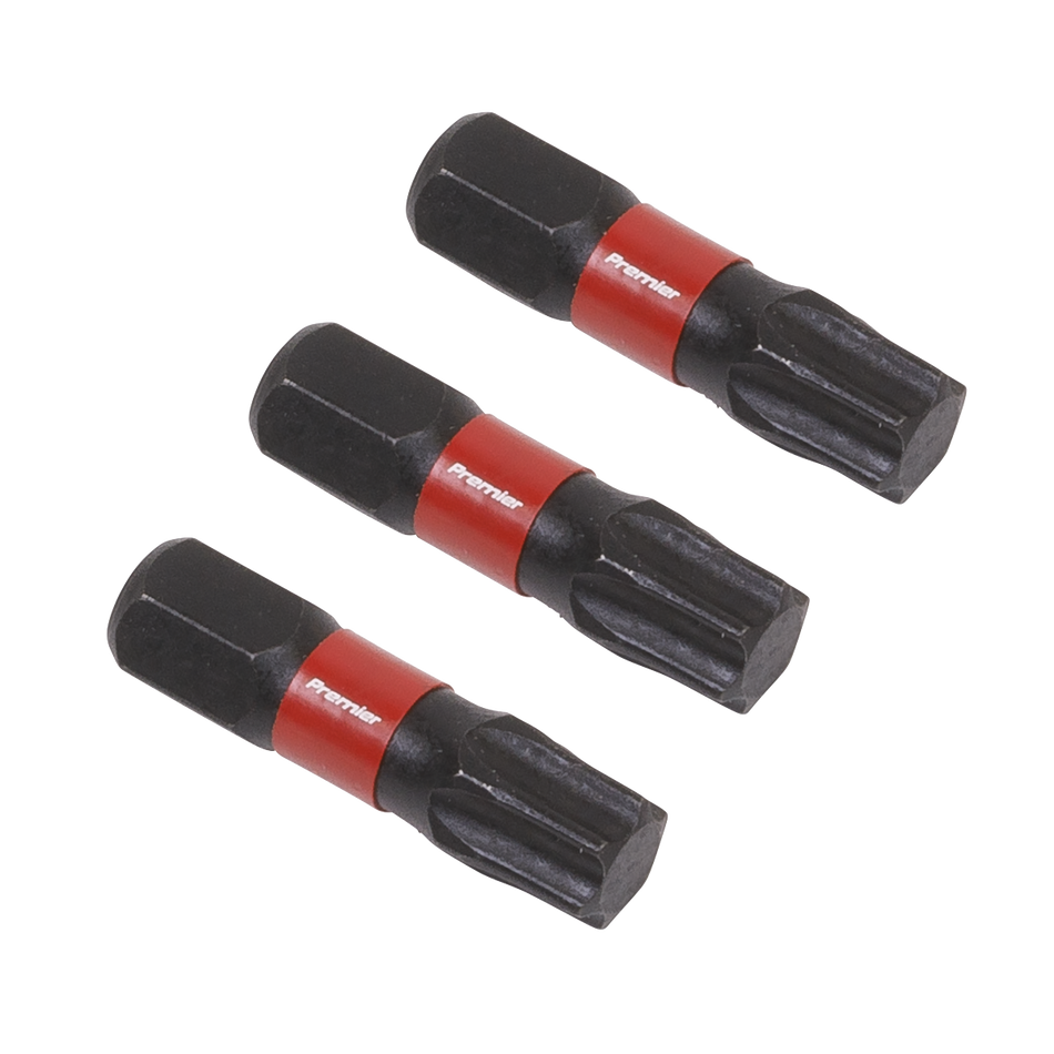 AK8221 Premier TRX-Star* Impact Power Tool Bits T40 x 25mm 3pc