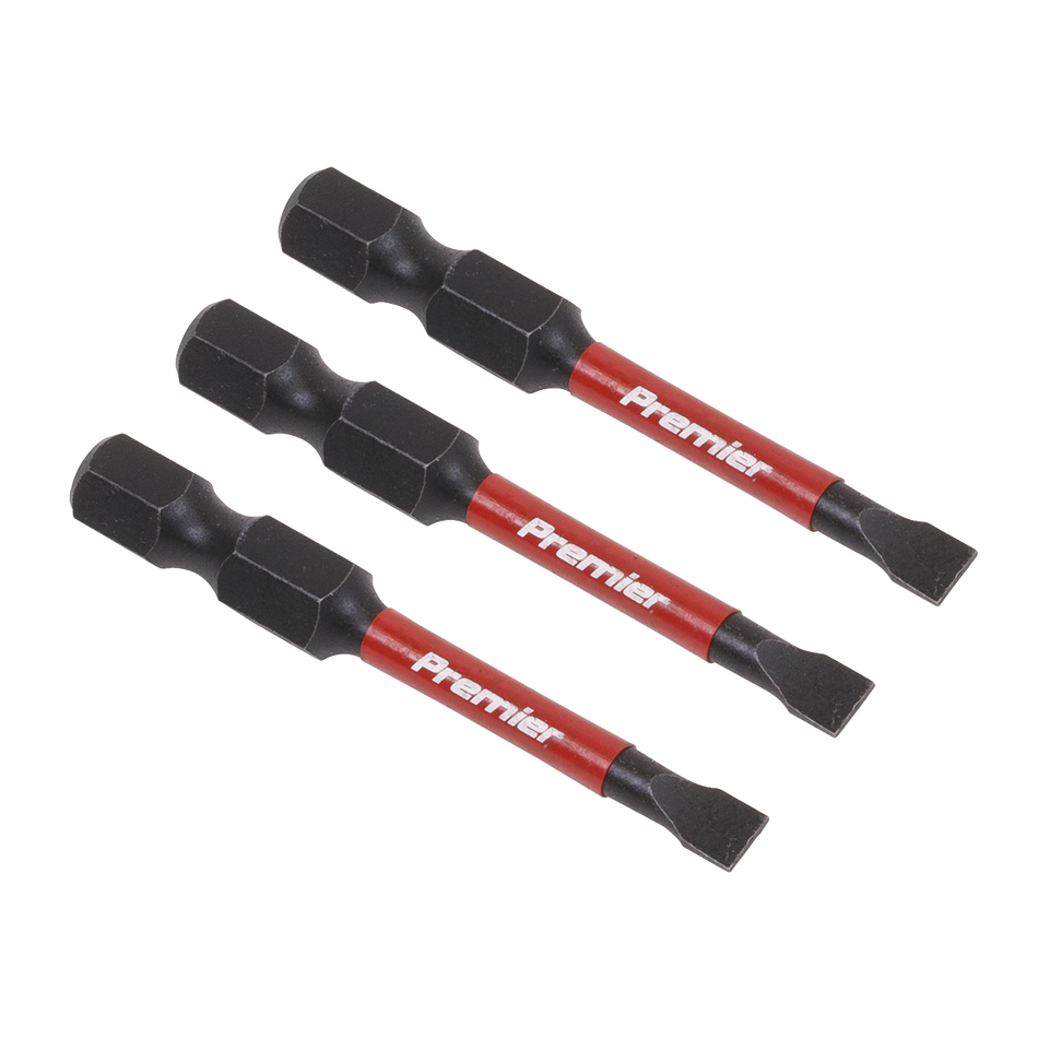 AK8226 Premier Slotted Impact Power Tool Bits 4.5 x 50mm 3pc