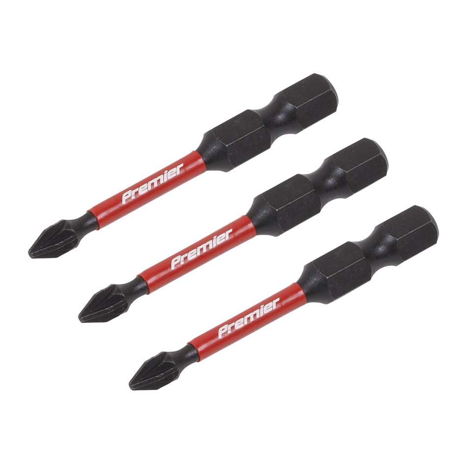 AK8232 Premier Pozi Impact Power Tool Bits #1 x 50mm 3pc