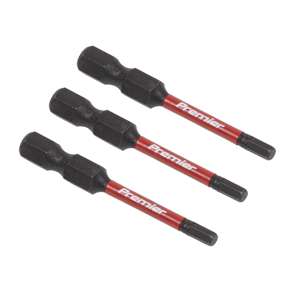 AK8236 Premier Hex Impact Power Tool Bits 3 x 50mm 3pc