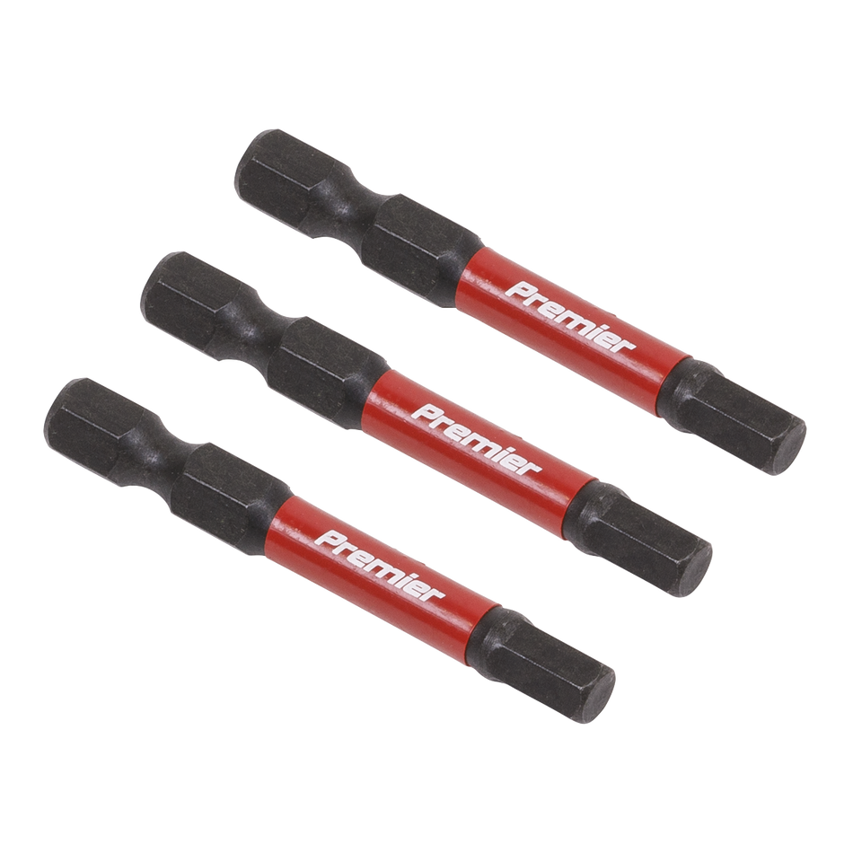 AK8238 Premier Hex Impact Power Tool Bits 5 x 50mm 3pc