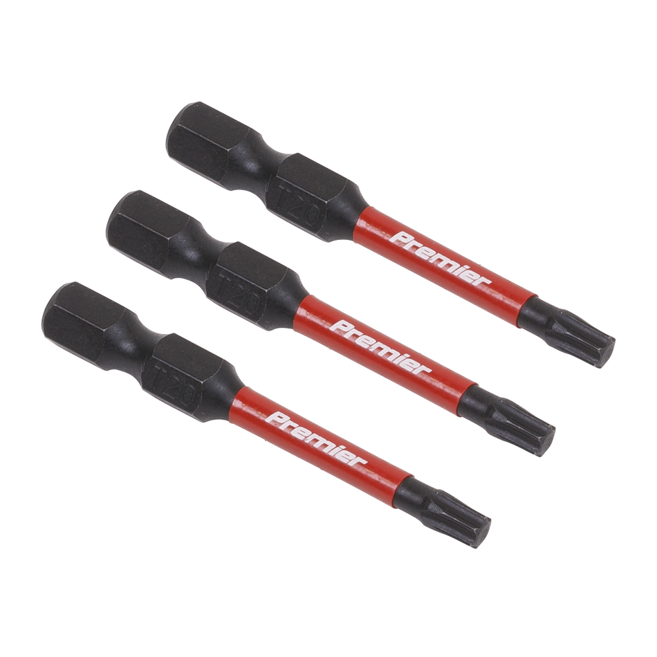 AK8242 Premier TRX-Star* Impact Power Tool Bits T20 x 50mm 3pc