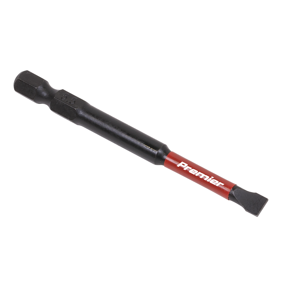 AK8252 Premier Slotted Impact Power Tool Bits 5.5 x 75mm 3pc