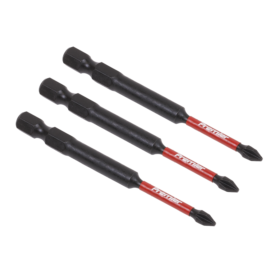 AK8254 Premier Phillips Impact Power Tool Bits #1 x 75mm 3pc