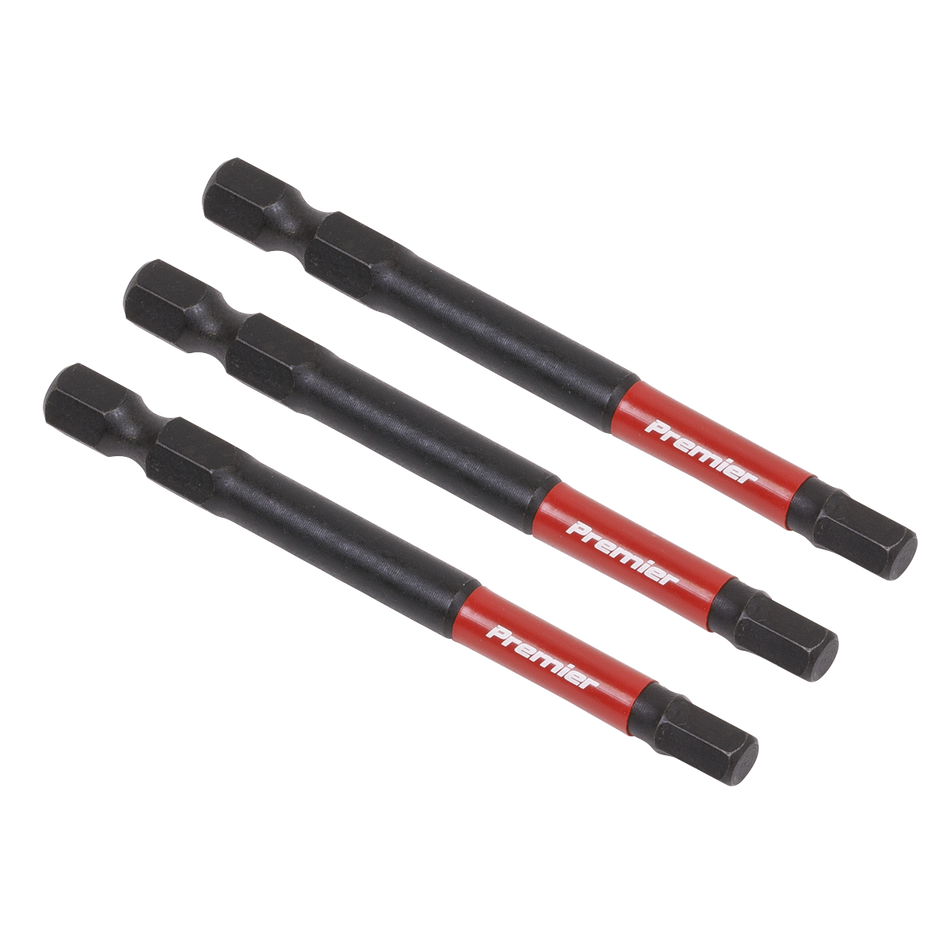 AK8263 Premier Hex Impact Power Tool Bits 5 x 75mm 3pc