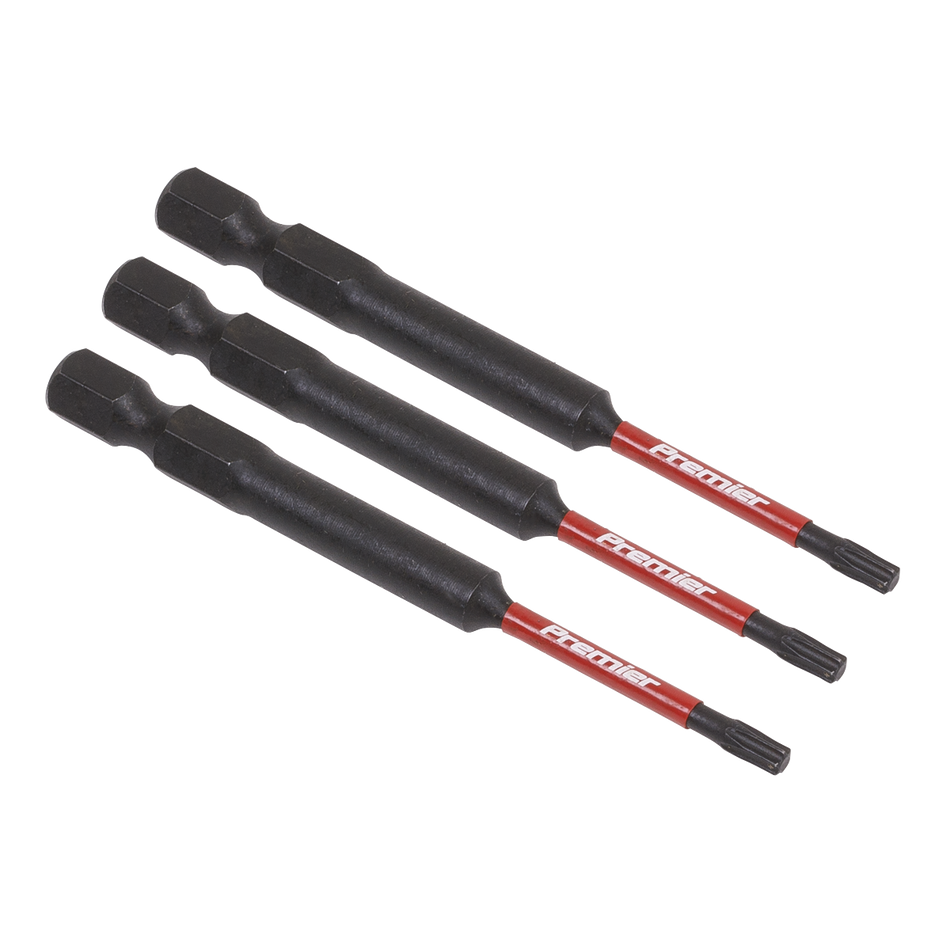 AK8265 Premier TRX-Star* Impact Power Tool Bits T10 x 75mm 3pc
