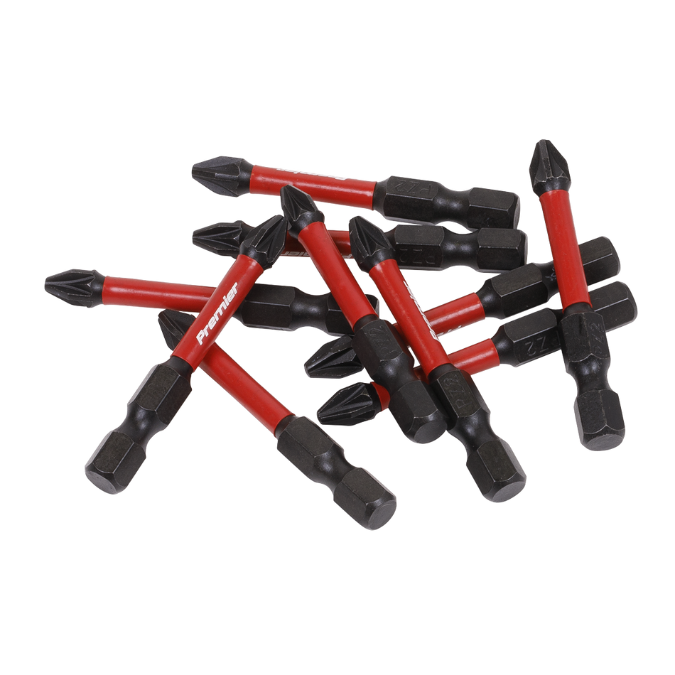 AK8275 Premier Pozi Impact Power Tool Bits #2 x 50mm 10pc