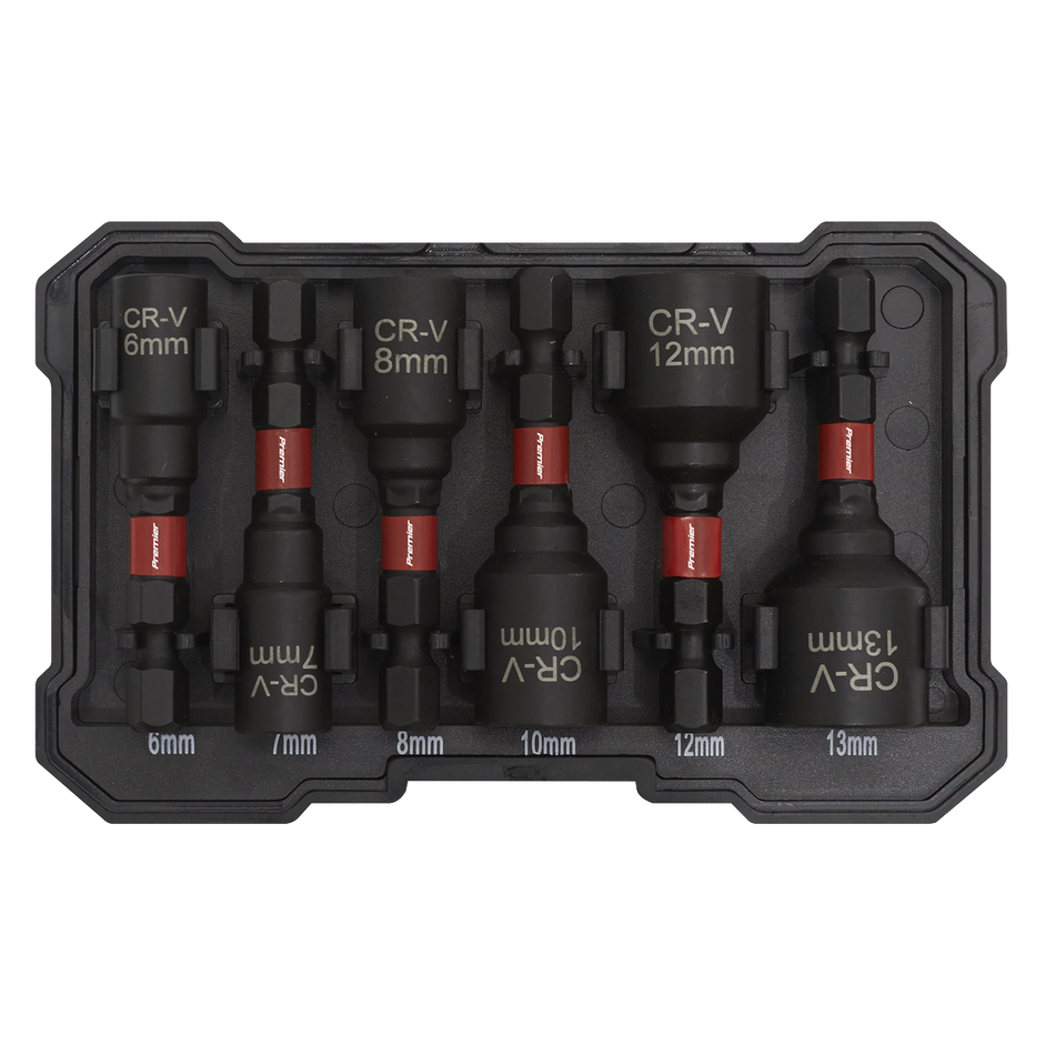 AK8287 Premier Impact Grade Nut Driver Set 6pc