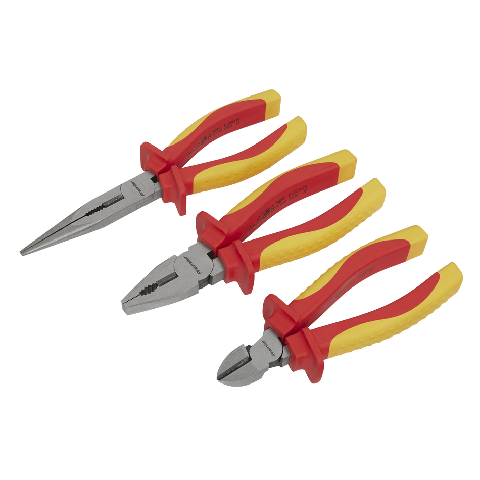 AK83452 Premier Pliers Set 3pc - VDE Approved