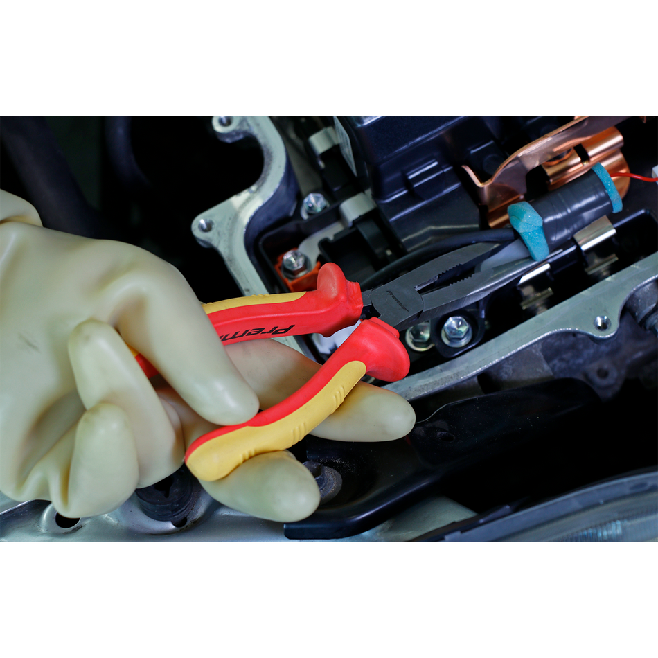 AK83457 Premier Long Nose Pliers 200mm - VDE Approved