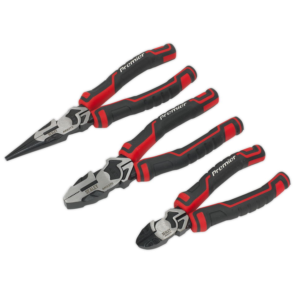 AK8376 Premier High Leverage Plier Set 3pc