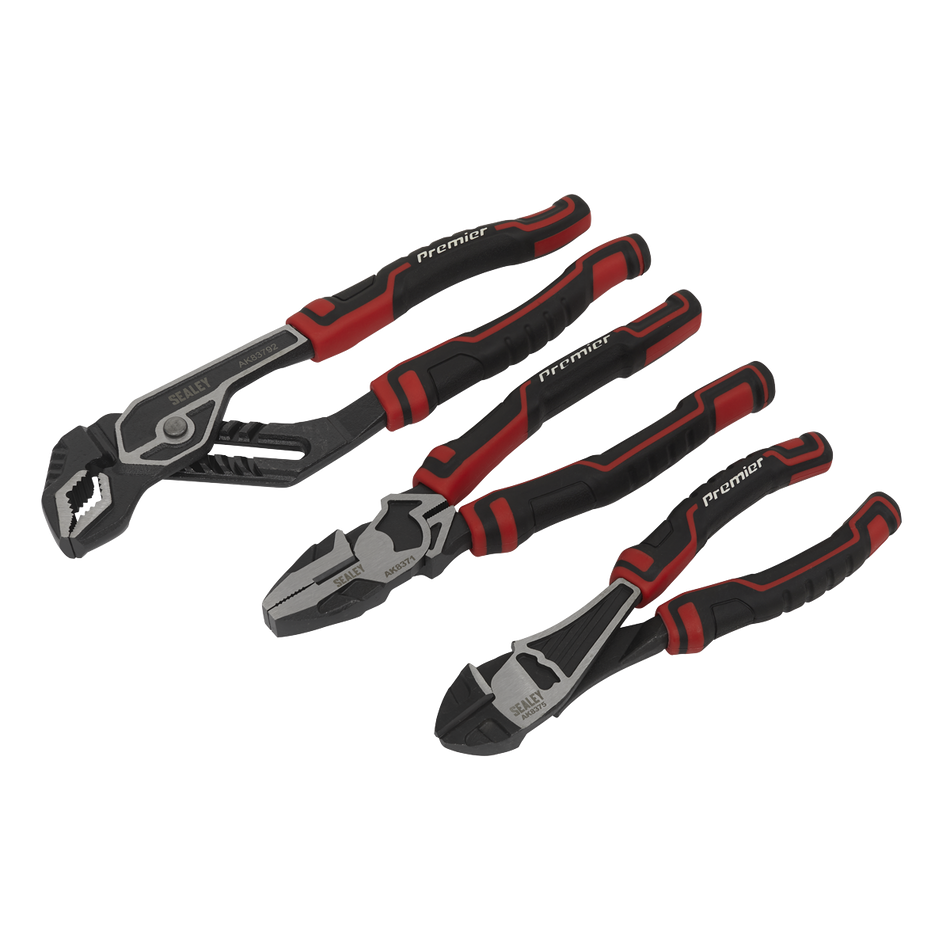 AK8377 Premier High Leverage Pliers Set 3pc