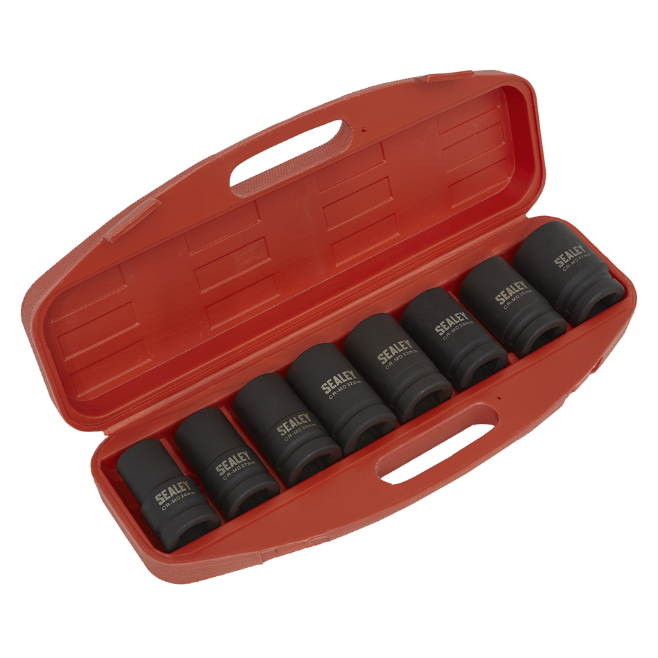 AK888M Premier Deep Impact Socket Set 1"Sq Drive 8pc