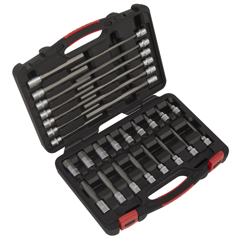 AK89000 Premier Platinum Hex Socket Bit Set 3/8"Sq Drive 30pc