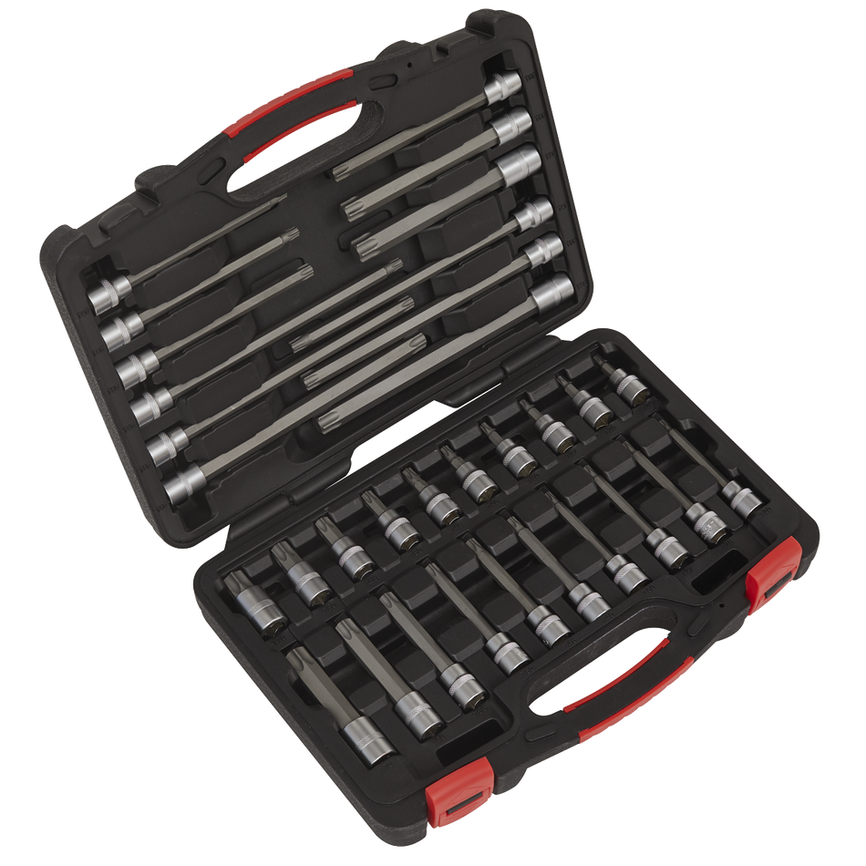 AK89001 Premier Platinum TRX-Star* Socket Bit Set 3/8"Sq Drive 32pc