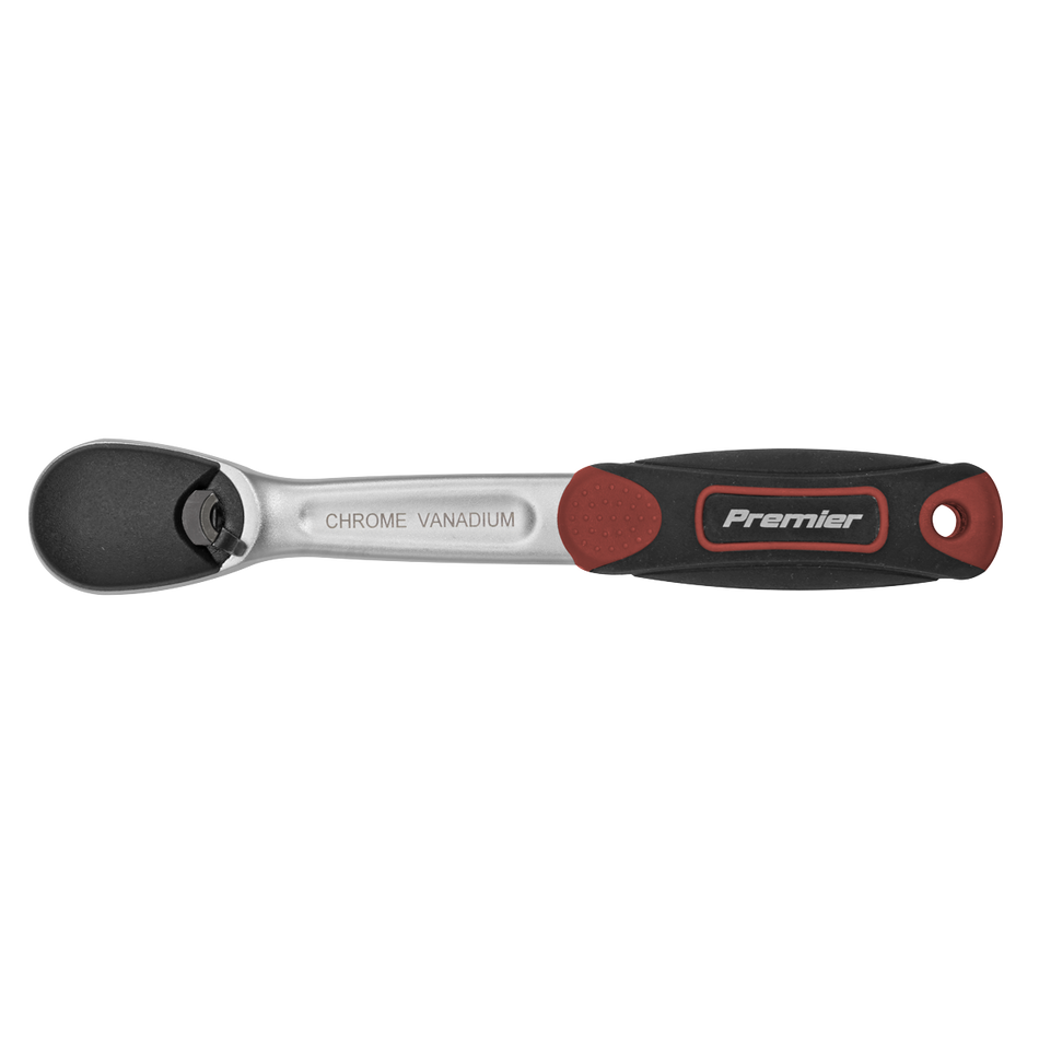 AK8976 Premier Platinum Dust-Free Ratchet Wrench with Flip Reverse 1/4"Sq Drive