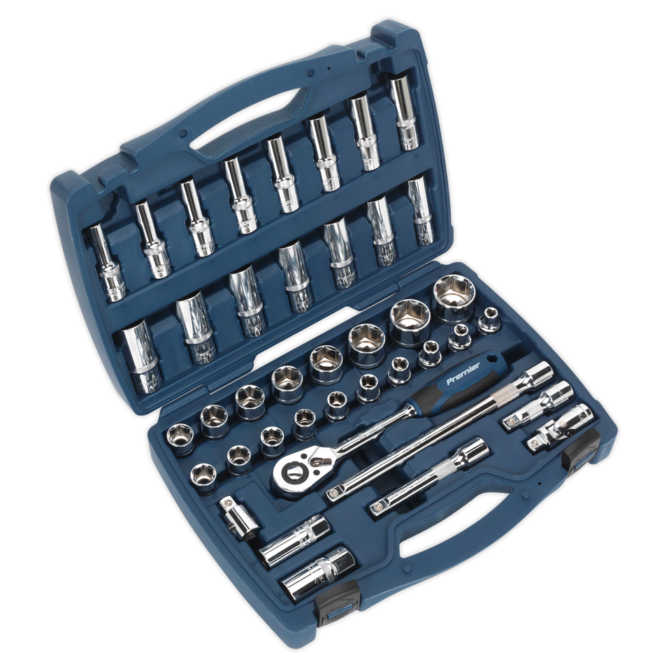 AK8993 Premier Socket Set 1/2"Sq Drive 41pc