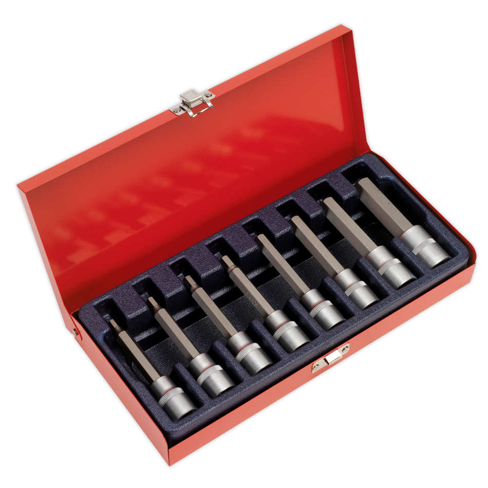 AK9310 Premier Hex Socket Bit Set 1/2"Sq Drive 8pc