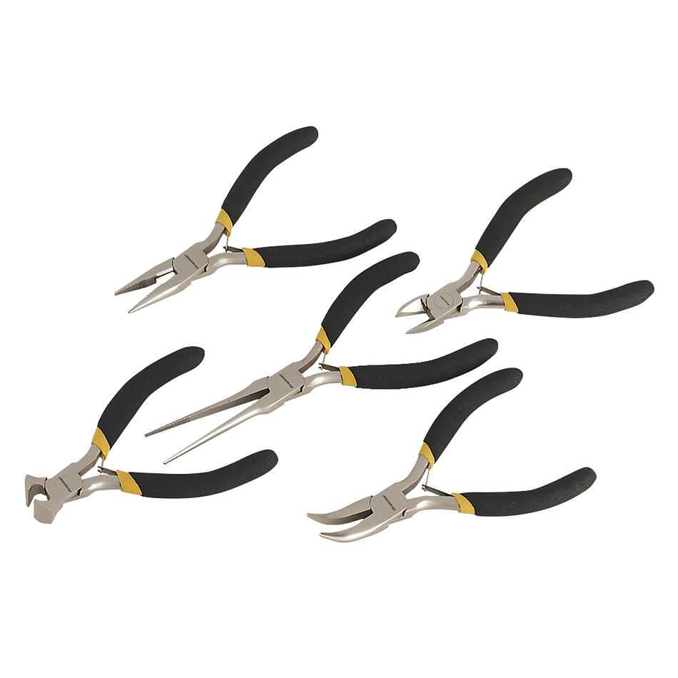 AK937 Premier Mini Pliers Set Ni-Fe Finish 5pc