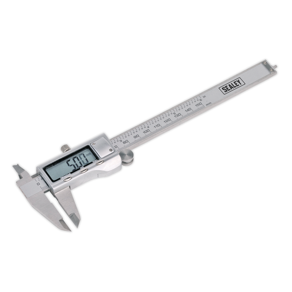 AK9621EV Premier Stainless Steel Digital Vernier Caliper 0-150mm(0-6")