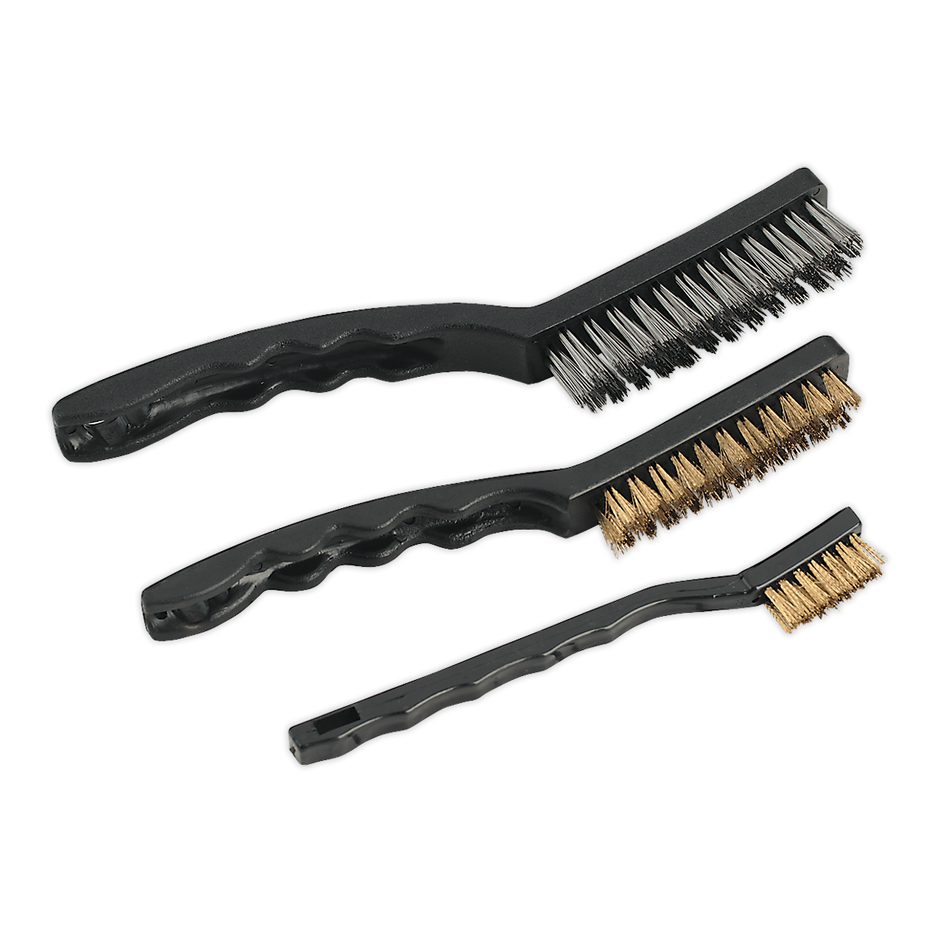AK9801 Auto Engineer's Wire Brush Set 3pc